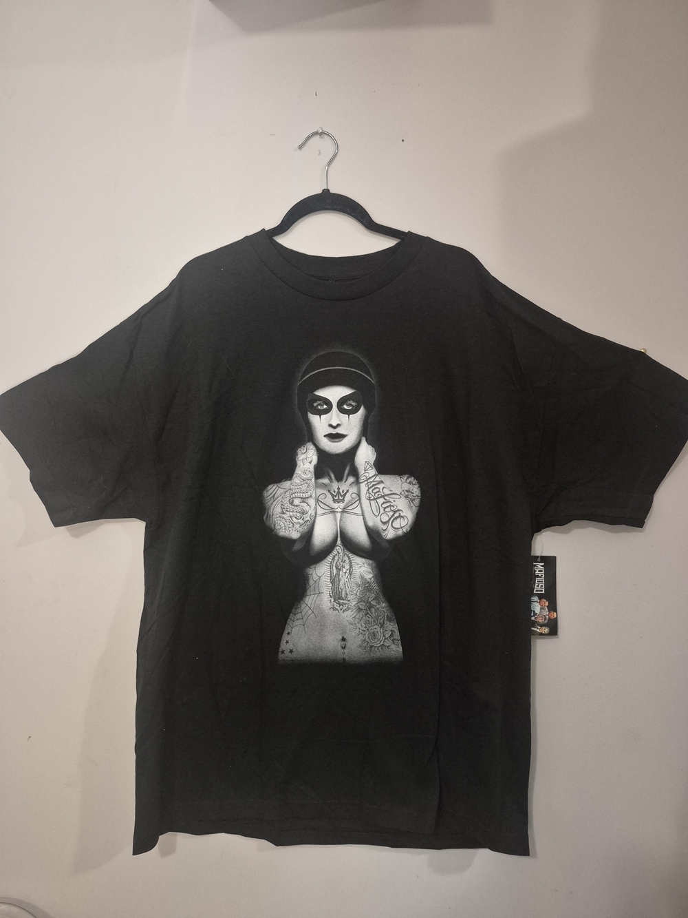 Men's Black Graphic Tee - 2XL - Mafioso NWT